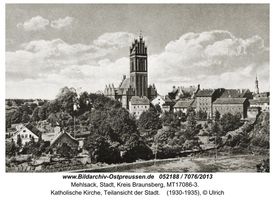 Mehlsack, Stadt, Kreis Braunsberg 
