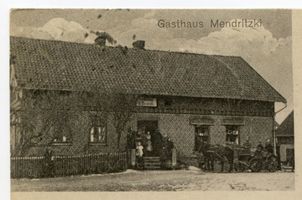 Ribben Kr. Sensburg, Kreis Sensburg Ribben Kr. Sensburg, Gasthaus Mendritzki Риббен, район Зенсбург, трактир Мендрицки