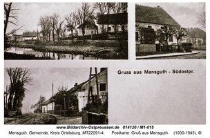 Mensguth, Gemeinde, Kreis Ortelsburg 