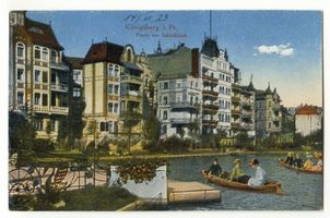 Königsberg (Pr.), Stadtkreis Königsberg Königsberg (Pr.), Partie am Schlossteich XI Königsberg, Schloßteich