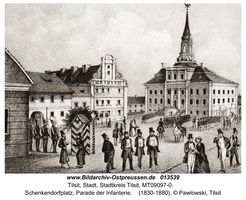 Tilsit, Stadt, Stadtkreis Tilsit Schenkendorfplatz