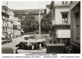 Königsberg (Pr.), Stadtkreis Königsberg Altstädtischer Markt