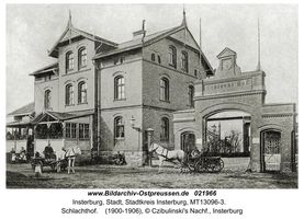 Insterburg, Stadt, Stadtkreis Insterburg Georgenburger Straße