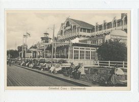 Cranz Kr. Samland, Ort, Kreis Samland Uferpromenade