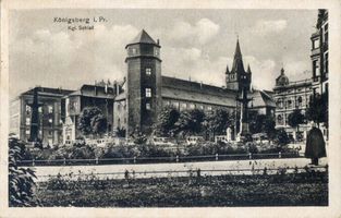 Königsberg (Pr.), Stadtkreis Königsberg Königsberg (Pr.), Nordseite des Schlosses VI Königsberg, Schloß