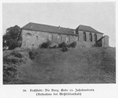Lochstädt, Kreis Samland Lochstädt, die Burg 