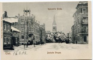 Tilsit, Stadt, Stadtkreis Tilsit Deutsche Straße