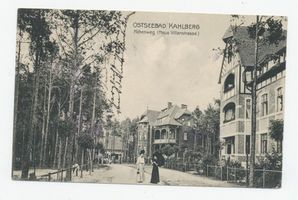 Kahlberg-Liep, Ort, Kreis Elbing Kahlberg, Höhenweg, Neue Villenstrasse 