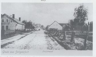 Seligenfeld, Stadtkreis Königsberg Seligenfeld, Königsberg Stadtkreis, Dorfstraße Зелигенфельд, городской округ Кёнигсберг, Дорфштрассе