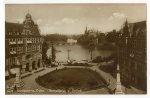 Königsberg (Pr.), Stadtkreis Königsberg Königsberg (Pr.), Schloßteich vom Schloß II Кёнигсберг (Пр.), Замковый пруд со стороны Замка, II