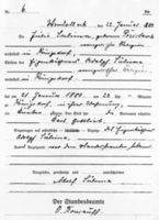 Johannisburg, Kreis Johannisburg Wonglicker Weg Johannisburg, Wonglicker Weg, Sulimma, Geburtsurkunde Johannisburg (Kreis), nicht verortete Bildmotive