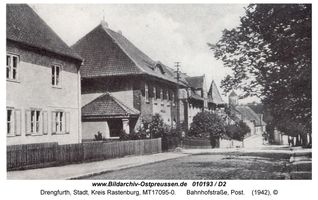 Drengfurth, Stadt, Kreis Rastenburg Rastenburger Straße