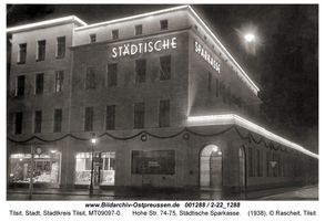 Tilsit, Stadt, Stadtkreis Tilsit Hohe Straße 74-75