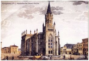 Königsberg (Pr.), Stadtkreis Königsberg Königsberg (Pr.), Altstädtische (neue) Kirche Königsberg, Altstadtkirche