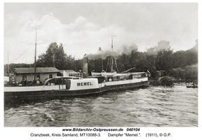 Cranzbeek, Kreis Samland 