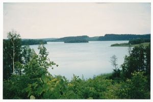  Masuren, Legiener See am Stadtwald von Rößel Masurische Seen