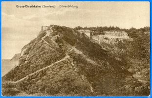 Groß Dirschkeim, Kreis Samland Groß Dirschkeim, Dünenbildung II Гросс-Диршкайм, дюнообразование II