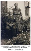 Mensguth Dorf, Kreis Ortelsburg  