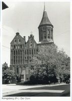 Königsberg (Pr.), Stadtkreis Königsberg Großer Domplatz Königsberg (Pr.), Dom XXVII Кёнигсберг (Пр.), Кафедральный собор, XXVII