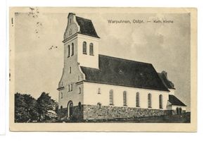 Warpuhnen, Kreis Sensburg Warpuhnen, Katholische Kirche 