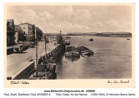 Tilsit, Stadt, Stadtkreis Tilsit Memelstraße