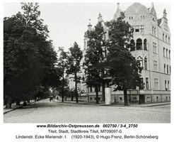 Tilsit, Stadt, Stadtkreis Tilsit Lindenstraße