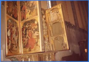 Frauenburg, Kreis Braunsberg Frauenburg, Dom, Marienaltar - Teilansicht III Фрауэнбург, собор, алтарь Девы Марии — частичный вид, III