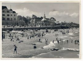 Cranz Kr. Samland, Ort, Kreis Samland Cranz, Strandhotel und Schloß am Meer III Cranz, Hotel Schloß am Meer