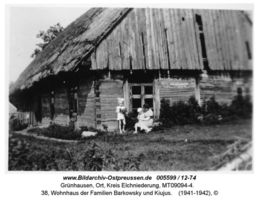Grünhausen, Ort, Kreis Elchniederung 