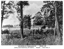 Görlitz Kr. Rastenburg, Gut, Kurhaus und Bahnstation, Kreis Rastenburg 