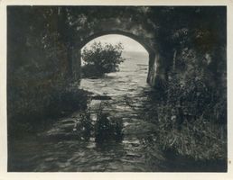 Neukuhren, Kreis Samland Neukuhren, Lachsbach und Brücke II Нойкурен, ручей Лахсбах и мост, II