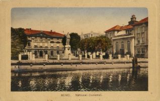 Memel, Stadt, Stadtkreis Memel Memel, Borussia-Nationaldenkmal X 