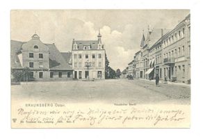 Braunsberg Kr. Braunsberg, Kreis Braunsberg Altstädtischer Markt (fr. Vorstädtischer Markt) Braunsberg, Neustädtischer Markt (sp. Vorstädtischer Markt) II Браунсберг, Новоместский рынок (позднее Пригородный рынок), II