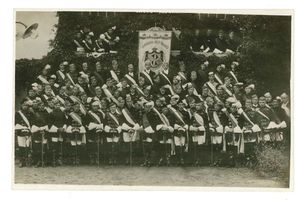 Königsberg (Pr.), Stadtkreis Königsberg Königsberg (Pr.), Jubiläumskarte des katholischen Studentenvereins Borussia Кёнигсберг (Пр.), юбилейная открытка католического студенческого общества «Боруссия»