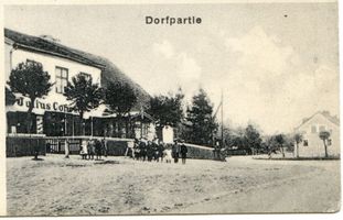 Groß Lindenau, Kreis Samland Groß Lindenau, Dorfpartie 