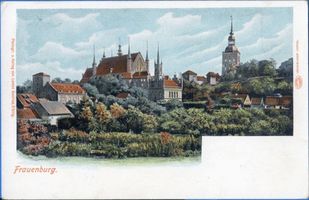 Frauenburg, Kreis Braunsberg Frauenburg, Blick auf die Stadt VIII Frauenburg, Dom