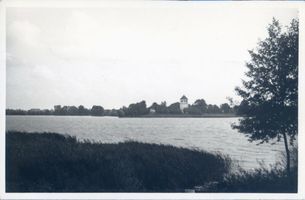 Rotwalde, Kreis Lötzen Rotwalde, Kirche am Löwentinsee V Ротвальде, церковь на Лёвентинзее, V
