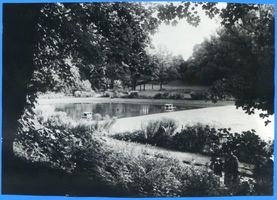 Insterburg, Stadt, Stadtkreis Insterburg Insterburg, Partie im Stadtpark (Schützental) XII Insterburg, Stadtpark