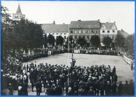 Friedland (Ostpr.), Kreis Bartenstein Friedland, Markt X 
