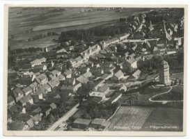 Schloßberg, Kreisstadt, Kreis Schloßberg Schlossberg, Ortsansicht - Luftbild II 