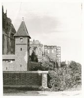 Marienburg, Westpr., Kreis Marienburg Marienburg i. Westpr., Schloßkirche mit Kriegsschäden Ostpreußen, Zweiter Weltkrieg und das Ende