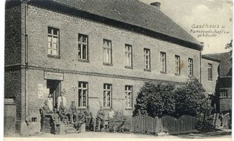 Gudwallen, Kreis Angerapp Gudwallen, Gasthaus und Kameradschaftsgebäude 