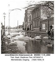 Tilsit, Stadt, Stadtkreis Tilsit Memelstraße