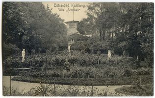 Kahlberg-Liep, Ort, Kreis Elbing Kahlberg-Liep, Park und Villa  Schichau  II 