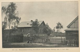 Strauchbucht, Kreis Samland Strauchbucht, Dünenaufseherwohnung Штраухбухт, квартира смотрителя дюн