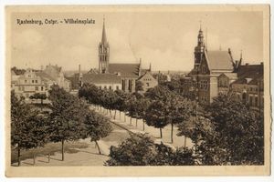 Rastenburg, Stadt, Kreis Rastenburg Adolf-Hitler-Platz Rastenburg, Wilhelmsplatz III 