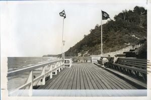Rauschen Kr. Samland, Kreis Samland Rauschen Kr. Samland, Promenadensteg I Rauschen, Strand