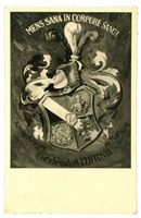 Königsberg (Pr.), Stadtkreis Königsberg Königsberg (Pr.), Karte der Burschenschaft Teutonia Königsberg zu Marburg Königsberg, Studentenverbindungen, Korporationen