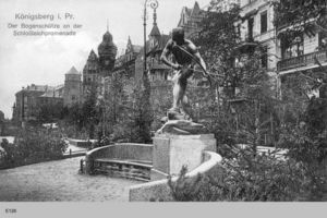 Königsberg (Pr.), Stadtkreis Königsberg Schlossteichpromenade