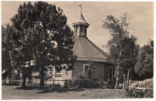 Inse, Ort, Kreis Elchniederung Inse, Kirche, achteckig Инзе, церковь, восьмиугольная